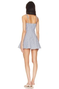 Tahoe Dress Blue Chambray -Bardot Store MALR WD1282 V3