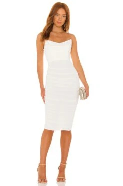 X REVOLVE India Midi Dress Black 10 X REVOLVE India Midi Dress Black -Bardot Store MELR WD450 V1