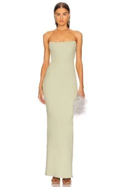 X REVOLVE Briggs Gown Ivory -Bardot Store MELR WD643 V1