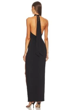 X REVOLVE Morgan Gown Black -Bardot Store MELR WD807 V4