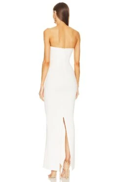 X REVOLVE Briggs Gown Ivory -Bardot Store MELR WD845 V3