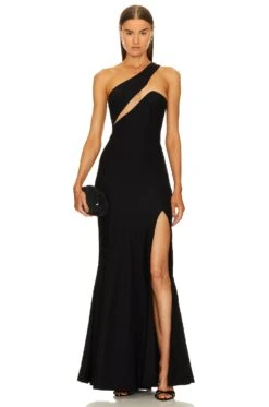 X REVOLVE Persephone Gown Black