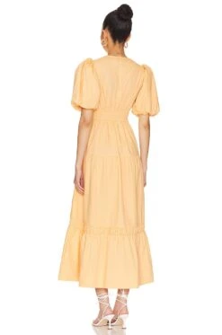 Minkpink Piper Midi Dress Orange 5 Minkpink Piper Midi Dress Orange -Bardot Store MINK WD861 V3