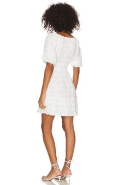 Minkpink Abella Mini Dress White 5 Minkpink Abella Mini Dress White -Bardot Store MINK WD885 V3