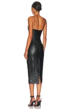 Tiffany Dress Black 5 Tiffany Dress Black -Bardot Store MISR WD231 V3