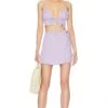 Axton Mini Skirt Set Lavender