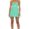 Lynley Mini Dress Teal