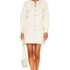 Harriet Shirt Dress Ecru