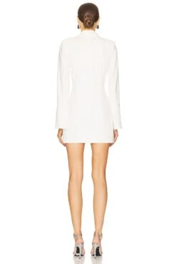 Como La Flor Suit Dress Ivory -Bardot Store NBDR WD1251 V3