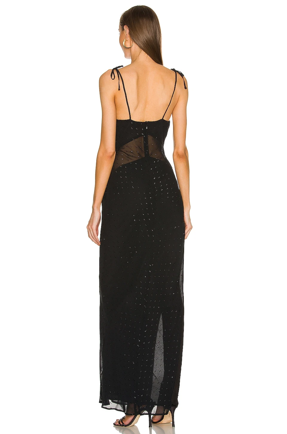Oasis Gown Black 3 Oasis Gown Black - Image 3