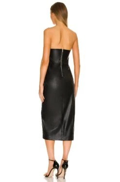 Cosima Midi Dress Black -Bardot Store NBDR WD2573 V3