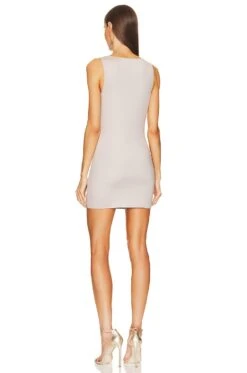 Macha Mini Dress Ivory -Bardot Store NBDR WD2854 V3