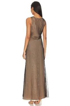 Calla Gown Black & Nude 5 Calla Gown Black & Nude -Bardot Store NBDR WD2919 V3