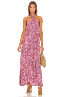 Astrid Dress Floral Print Lavender -Bardot Store NMAR WD40 V1 1