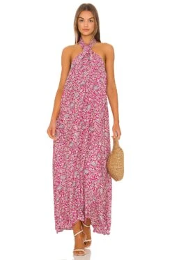 Astrid Dress Floral Print Lavender -Bardot Store NMAR WD40 V4