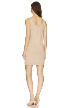 Orly Dress Oatmeal -Bardot Store ONEG WD40 V3