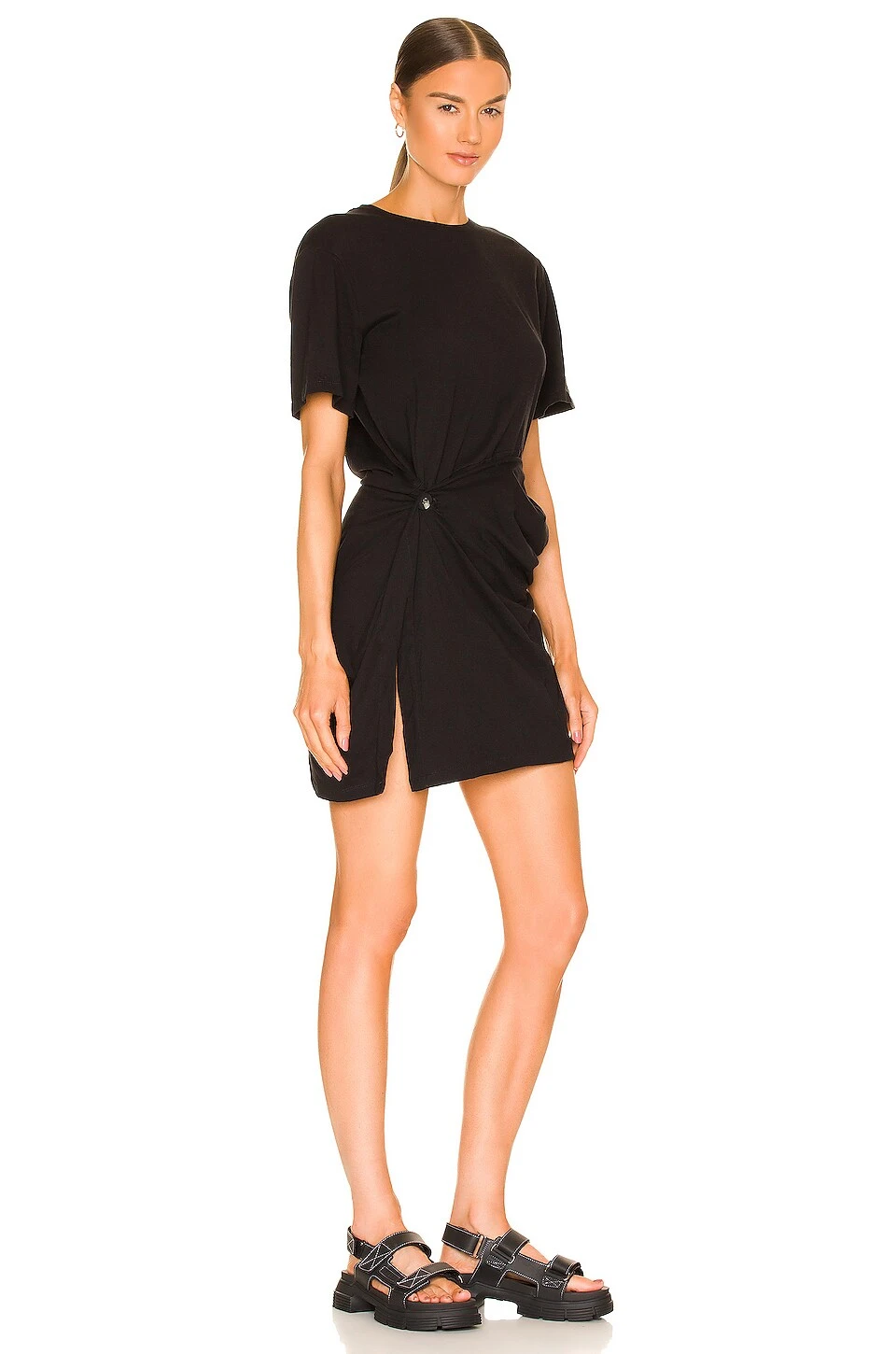 Esso Twist Dress Black 2 Esso Twist Dress Black - Image 2
