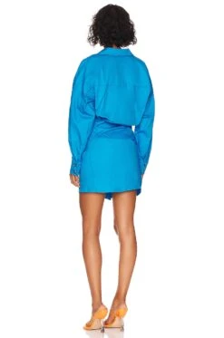 Forbes Mini Dress Pool Blue -Bardot Store PFER WD48 V3
