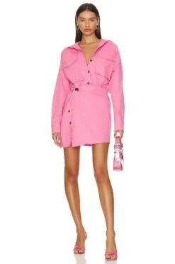 Forbes Mini Dress Ultra Pink -Bardot Store PFER WD56 V1 1