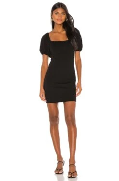 Gabrielle Mini Dress Black