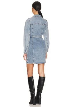 RAILS The Griffith Denim Dress Indigo Charm -Bardot Store RAIL WD274 V3