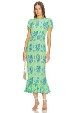 Lulani Dress Clover Block -Bardot Store RHOR WD132 V1 1