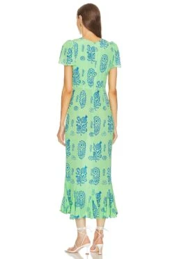 Lulani Dress Clover Block -Bardot Store RHOR WD132 V3