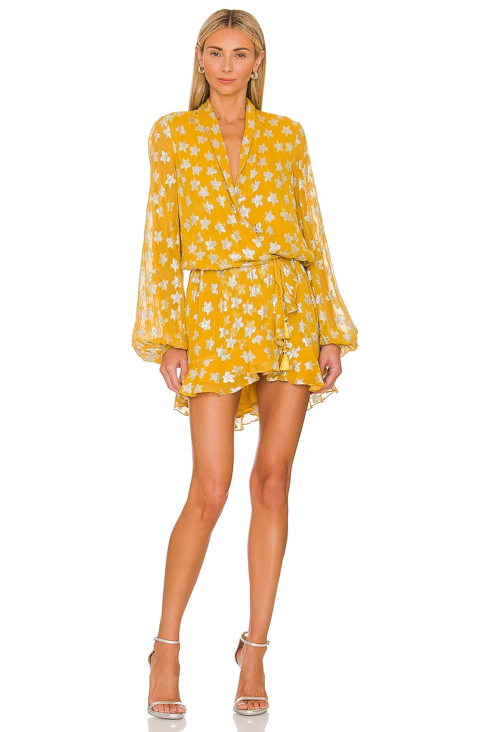 Vega Mini Dress Yellow 5 Vega Mini Dress Yellow - Image 5