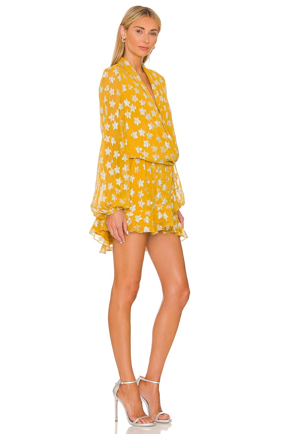 Vega Mini Dress Yellow 2 Vega Mini Dress Yellow - Image 2