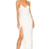 Rebecca Dress White Fringe