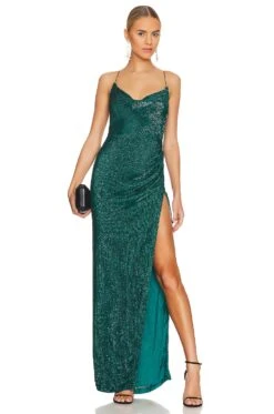 Katya Dress Oil Black -Bardot Store ROFR WD433 V1