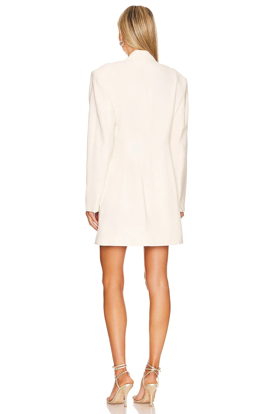 Giada Mini Dress Ivory 3 Giada Mini Dress Ivory - Image 3