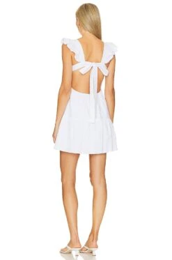 X REVOLVE Mini Dress White -Bardot Store SDYS WD143 V4