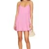Show Me Your Mumu Caroline Mini Dress Bubblegum