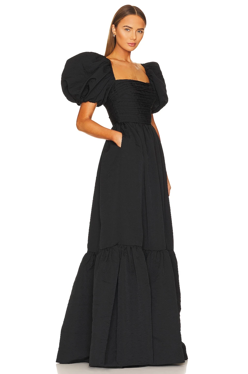 Medeline Gown Black 2 Medeline Gown Black - Image 2