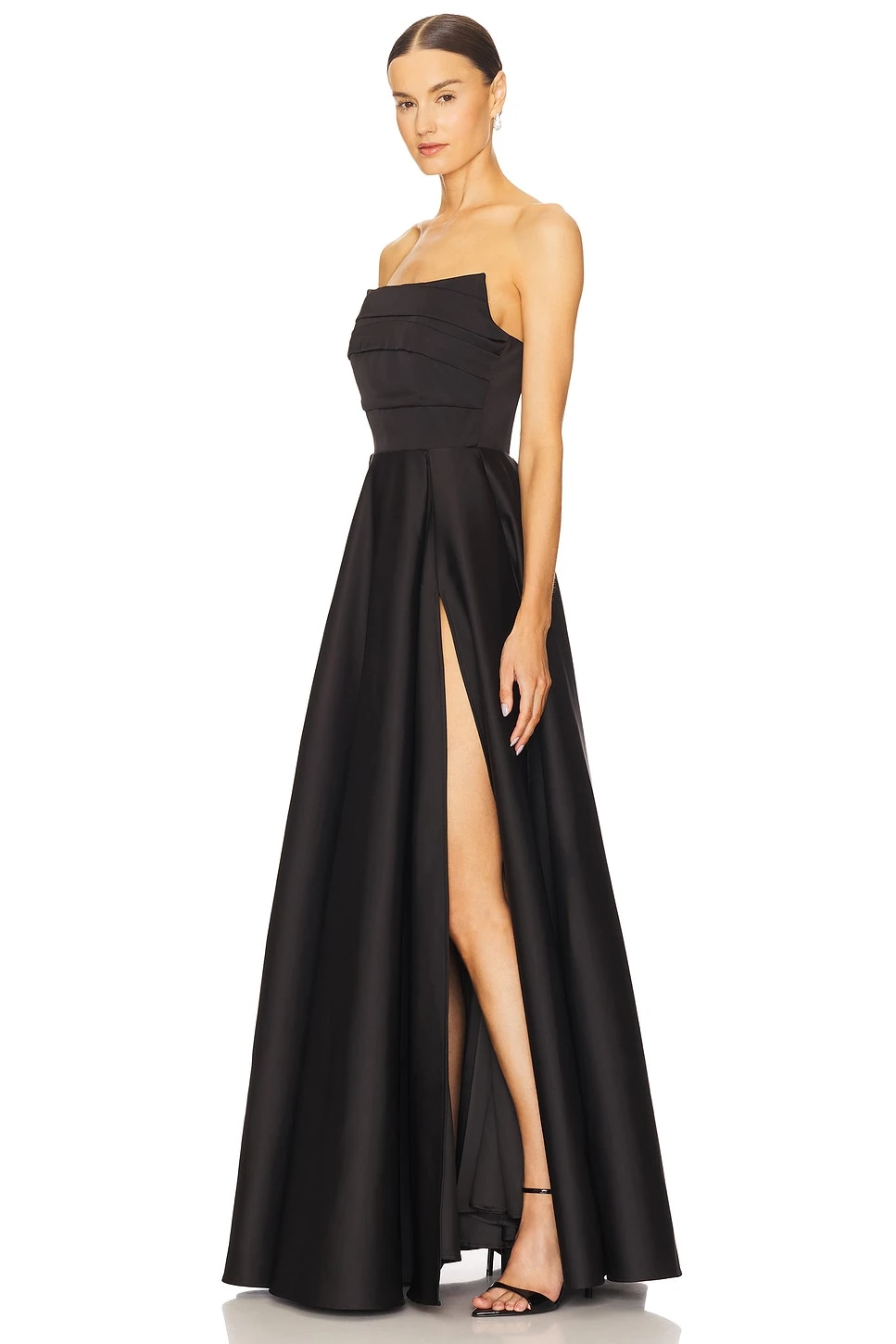 X REVOLVE Heidi Gown Black 2 X REVOLVE Heidi Gown Black - Image 2