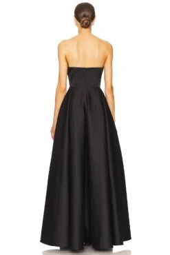 X REVOLVE Heidi Gown Black 7 X REVOLVE Heidi Gown Black -Bardot Store SLEE WD88 V3