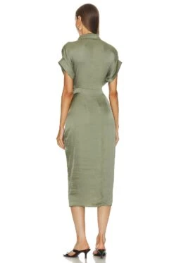 Steve Madden Tori Dress Dusty Olive -Bardot Store SMAD WD142 V3