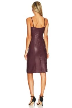 Steve Madden Giselle Mini Dress Cordovan -Bardot Store SMAD WD27 V3