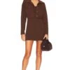 Steve Madden Becca Mini Dress And Jacket Set Chicory Coffee