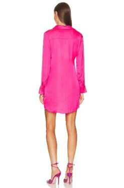 Steve Madden Let's Disco Dress Pink Glo -Bardot Store SMAD WD68 V3