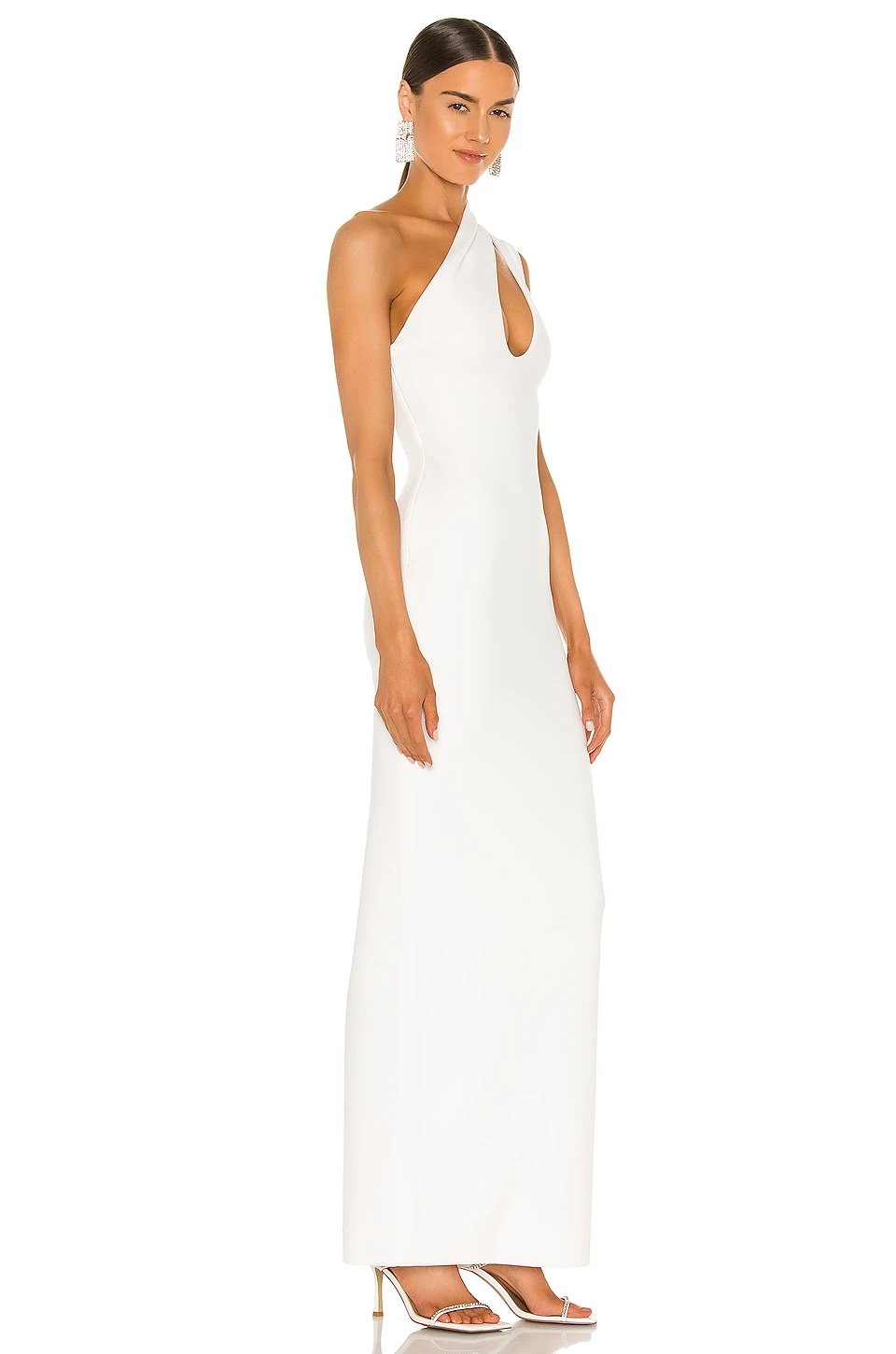 Krista Maxi Dress Cream 2 Krista Maxi Dress Cream - Image 2