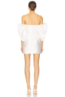 Elina Mini Dress Cream -Bardot Store SOLA WD184 V3