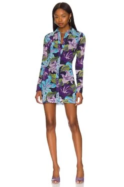 Song Of Style Gianna Mini Dress Kanha Floral Multi