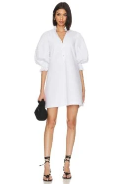 Focus Smock Dress Papaya -Bardot Store SOVR WD22 V1