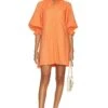 Focus Smock Dress Papaya