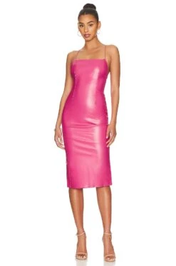 Bijou Midi Dress Pink
