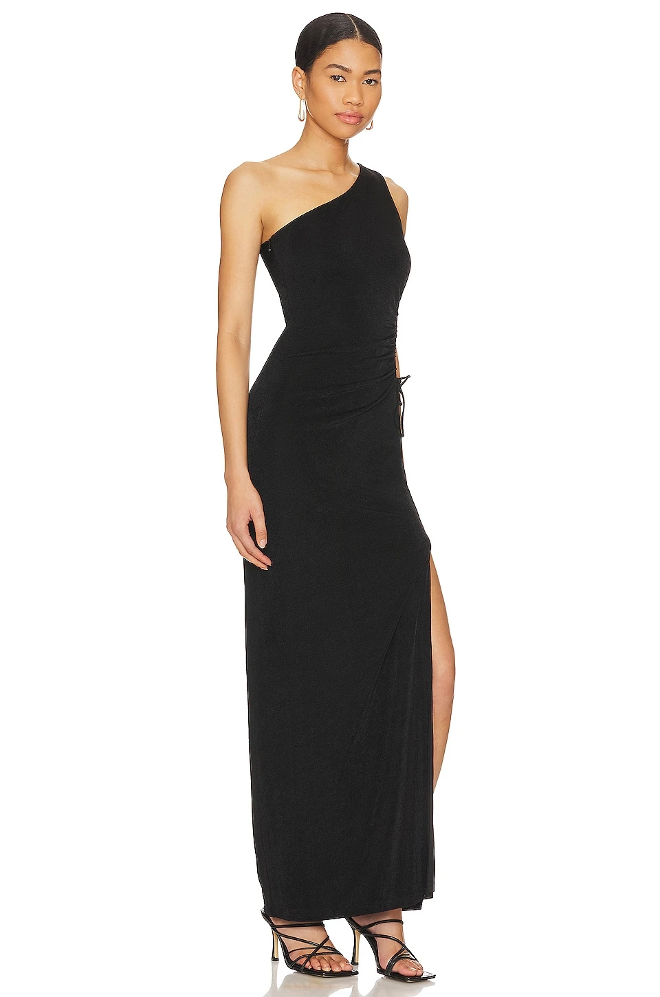 Victoria Cut Out Maxi Dress Black 2 Victoria Cut Out Maxi Dress Black - Image 2