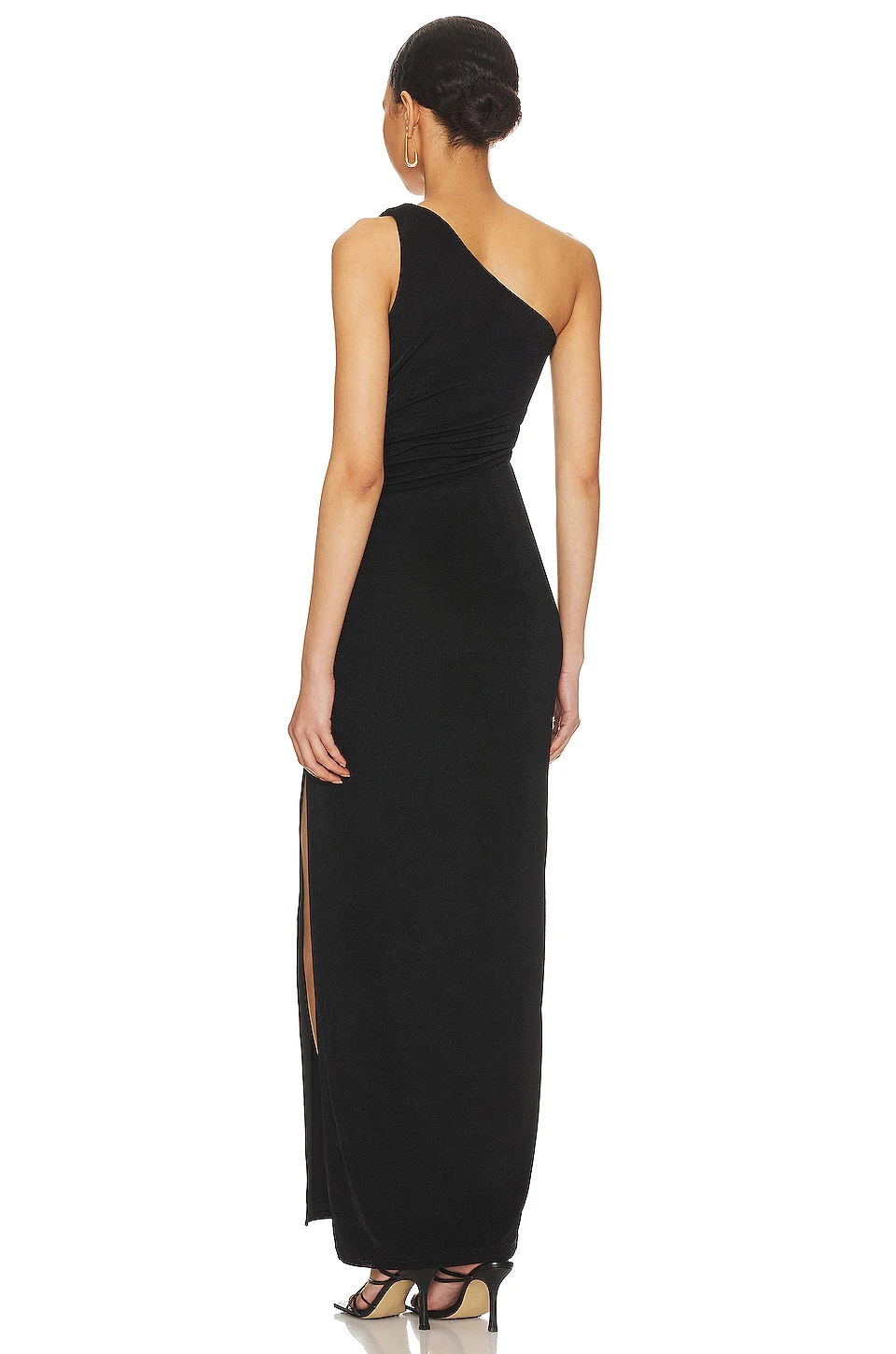 Victoria Cut Out Maxi Dress Black 4 Victoria Cut Out Maxi Dress Black - Image 4