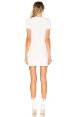 Maureen Jersey Mini Dress White -Bardot Store SPDW WD321 V3